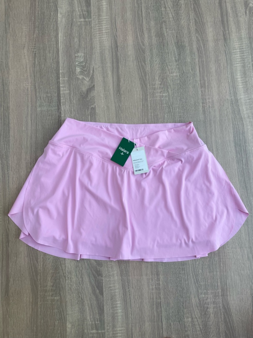 NWT - HALARA Pink Softlyzero Airy Skirt with Shorts Tennis Skort.  Size 2X